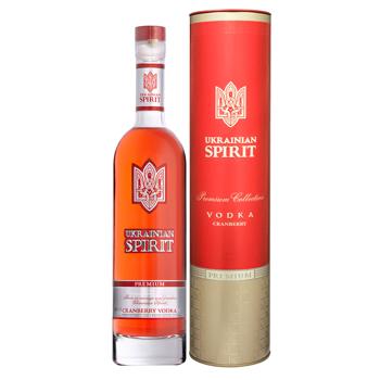 Ukrainian Spirit Cranberry Tincture 38% 0.7l - buy, prices for NOVUS - photo 1