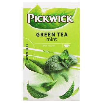 Чай зелений Pickwick М'ята 2г*20шт - купити, ціни на Торба - фото 2