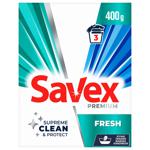 Стиральный порошок Savex 2in1 Fresh для ручной стирки 400г