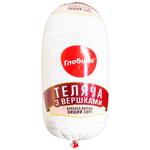 Ковбаса Глобино Теляча з вершками варена вищий сорт ~1кг