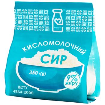 Molochnyi Dar Cottage Cheese 9% 350g