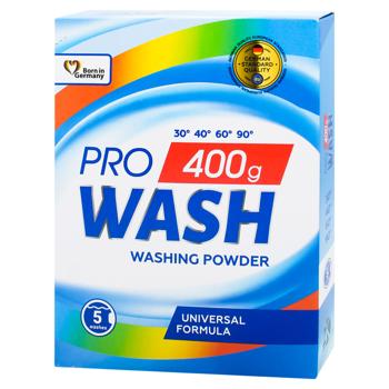 Pro Wash Universal Washing Powder 400g - buy, prices for EKO Market - photo 1