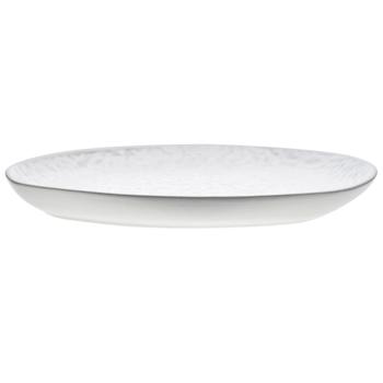 Khvylya White Plate 26.5cm