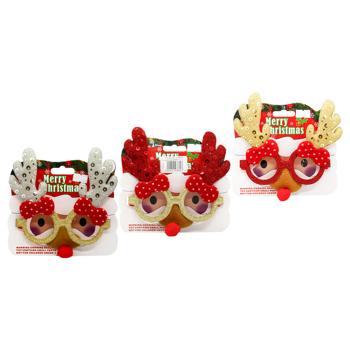 Прикраса Carnival святкова Окуляри декоративні H 1-2 - купити, ціни на За Раз - фото 1