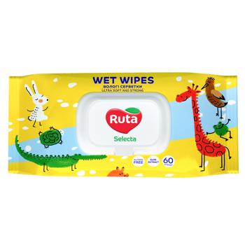 Ruta Selecta Oarling Animals Wet Wipes 60pcs - buy, prices for Vostorg - photo 2