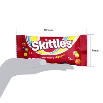 Skittles Fruits Chewy Dragee 38g - buy, prices for MegaMarket - photo 6