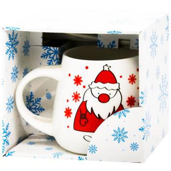 Кухоль Galleryglass Гноми з ложкою 380мл - купити, ціни на Auchan - фото 1