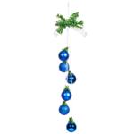 Tarrington House Merry Blue Pendant with Balls