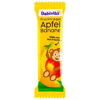 Bebivita Apple-Banana Fruit Bar25g - buy, prices for NOVUS - photo 1