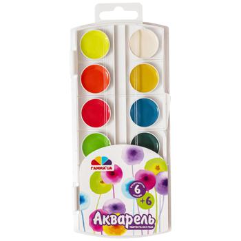 Water-colour Gamma 12colors Ukraine - buy, prices for Auchan - photo 1