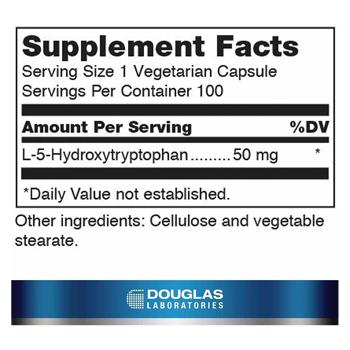 5-гидрокситриптофан Douglas Laboratories 5-НТР 50мг 100 капсул - купить, цены на - фото 3