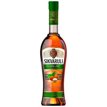 Sikvaruli Golden Nut Alcoholic Drink 30% 0.5l
