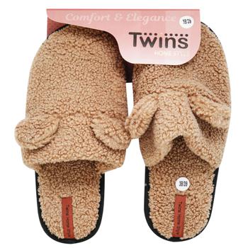 Twins Teddi Indoor Women's Slippers s.36-41 in Assortment - buy, prices for NOVUS - photo 2