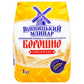 Vinnytskyi Mlynar Wheat Flour high grade 1kg - buy, prices for EKO Market - photo 2