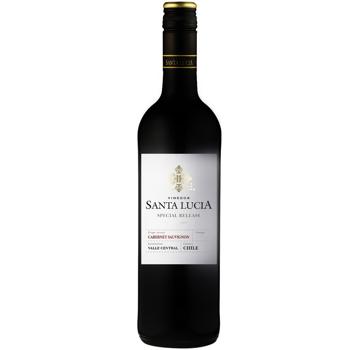 wine cabernet sauvignon santa lucia 13% 750ml glass bottle France