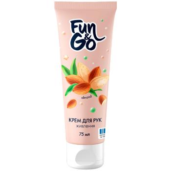 Крем для рук Fun&Go Almond 75мл - купить, цены на Auchan - фото 1