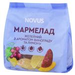 Мармелад Novus з ароматом винограду та лимону 200г