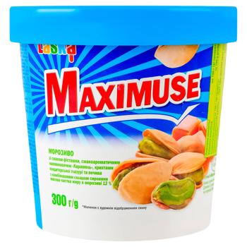 Морозиво Laska Maximuse зі смаком фісташки 300г - купити, ціни на - фото 2