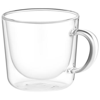 Ardesto Set of Mugs with Handles and Double Walls 450ml 2pcs - buy, prices for - photo 2