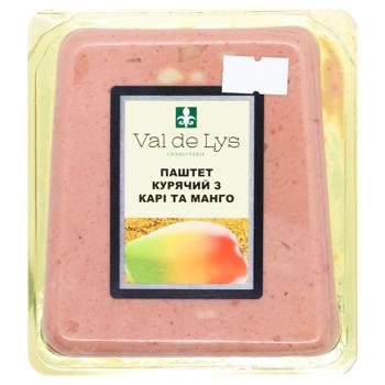 Val de Lys Paste chicken with curry and mango 170g - buy, prices for Za Raz - photo 1