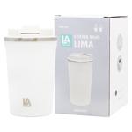 Line Art Lima White Thermo Mug 380ml