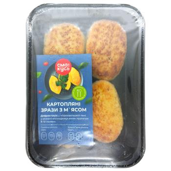 Зрази картопляні з м'ясом заморожені - купити, ціни на Чудо Маркет - фото 1