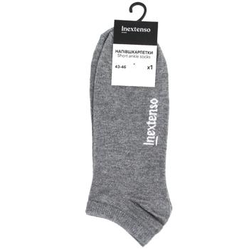 InExtenso Gris Men's Short Ankle Socks s.43-46