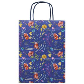 Подарочный пакет Happycom Крафт Everyday Prints 16*8*21см - купить, цены на МегаМаркет - фото 3