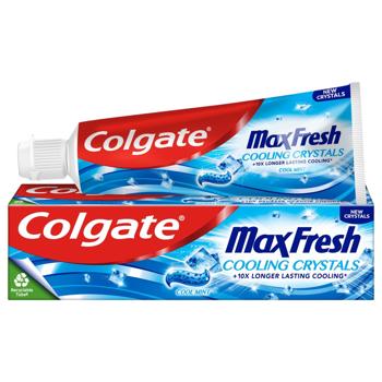 Зубна паста Colgate Max Fresh Освіжаючі кристали 75мл - купити, ціни на Ідеал - фото 2