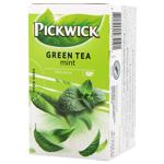 Чай зелений Pickwick М'ята 2г*20шт