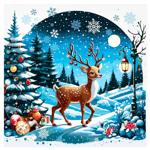 Paper napkins Luxy 18pcs 33x33cm Ukraine