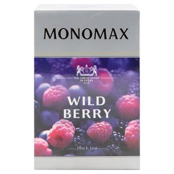 Чай чорний Monomax з лісовою ягодою листовий 80г - купити, ціни на - фото 2