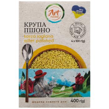 Пшоно Art Foods шліфоване 4*100г - купити, ціни на КОСМОС - фото 2