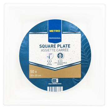 Metro Professional Square Plate 20x20cm 50pcs - buy, prices for METRO - photo 4