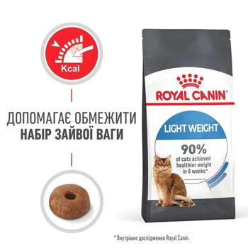 Корм сухий Royal Canin Light Weight Care для котів із зайвою вагою 1,5кг - купити, ціни на MasterZoo - фото 6