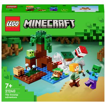 Конструктор Lego Minecraft Пригоди на болоті 21240 - купити, ціни на КОСМОС - фото 3