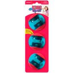 Набір іграшок для собак Kong Squeezz Action Ball Red M 6,35 см - різнокольоровий