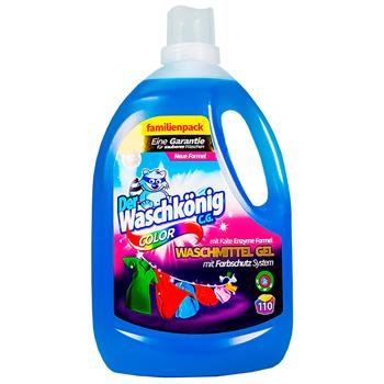 Гель для стирки Waschkonig Color 3,305л - купить, цены на NOVUS - фото 1