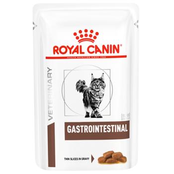 Набір корму Royal Canin Gastrointestinal для котів із захворюваннями шлунково-кишкового тракту сухий 2кг + вологий 4шт*85г - купити, ціни на MasterZoo - фото 3