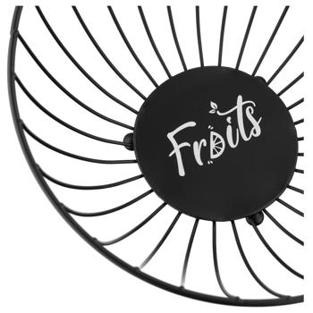 Кошик Ardesto Midori металевий чорний 28*28*13см - купити, ціни на - фото 3