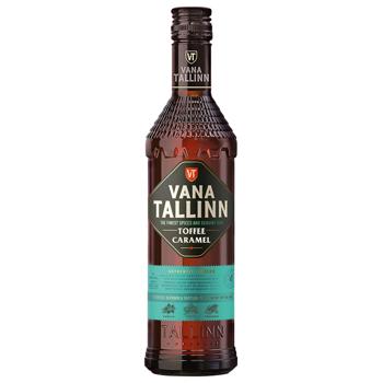 Ликер Vana Tallinn Toffee Caramel 35% 0,5л - купить, цены на Торба - фото 1