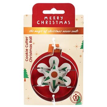 Koopman Christmas Ball Cookie Cutter 9cm
