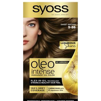 Syoss Oleo Intense 5-86 Sweet Brown Hair Due - buy, prices for COSMOS - photo 2