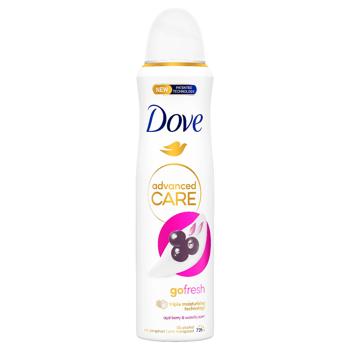 Dove Acai Berry and Water Lily Spray Antiperspirant 150ml - buy, prices for MegaMarket - photo 1