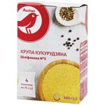 Крупа кукурузная Auchan 4шт*75г