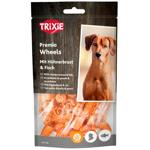 Trixie Premio Fish Chicken Wheels Dog Snack with Chicken and Fish 75g
