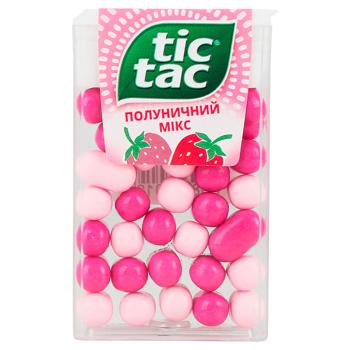 Драже Tic Tac Полуничний мікс 18г