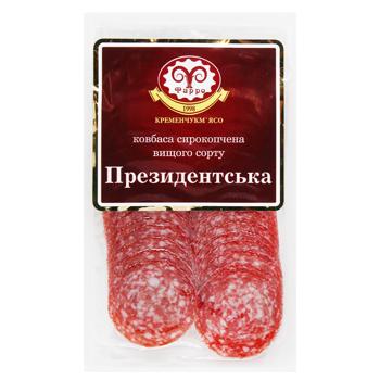 Ковбаса Фарро Президентська нарізана сирокопчена вищий сорт 80г - купити, ціни на NOVUS - фото 2