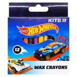 Мел восковой Kite Hot Wheel 12 цветов