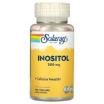 Інозітол, Inositol, Solaray, 500 мг, 100 вегетаріанських капсул